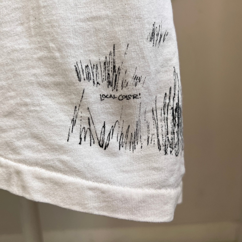 Vintage Bear Wildlife Graphic Wrap Around All Over Print T Shirt Scenic Nature - Picture 11 of 13